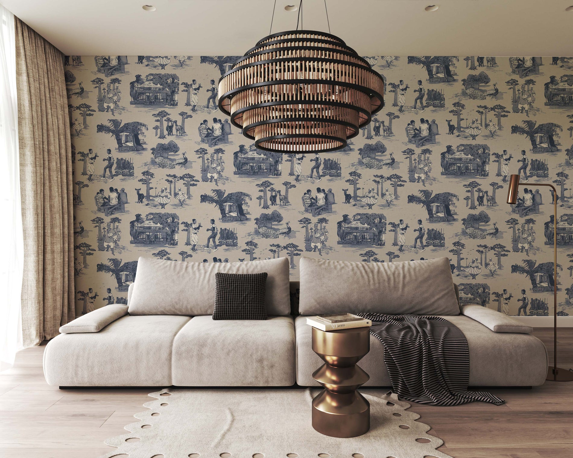 African Wallpaper: A Bold Expression of Culture and Contemporary Elegance