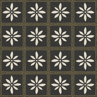 Deep warm chocolate wallpaper with tribal Adire patterns, creating a cozy, sophisticated, and inviting atmosphere for home décor.
