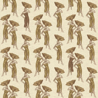 Daavi wallpaper roll presenting Afro-fusion design elements in Gold Coast tones.