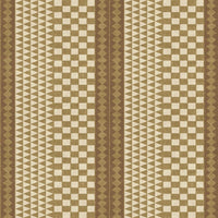 A repeating geometric pattern tutu gold color wallpaper featuring triangles and squares.